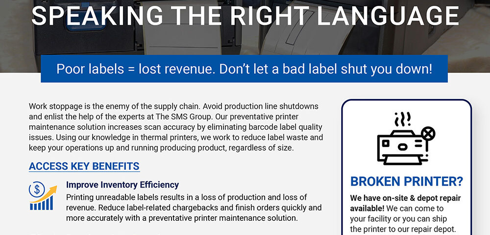 Printer Maintenance Brochure